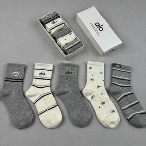 Alo Yoga Socks 5 Pack